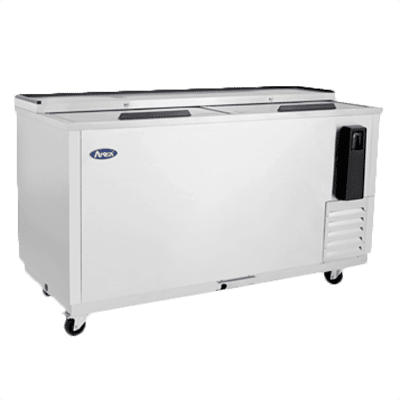 65in ATOSA MBC65 Deep Well Horizontal Bottle Cooler Stainless Free Lift Gate Del 