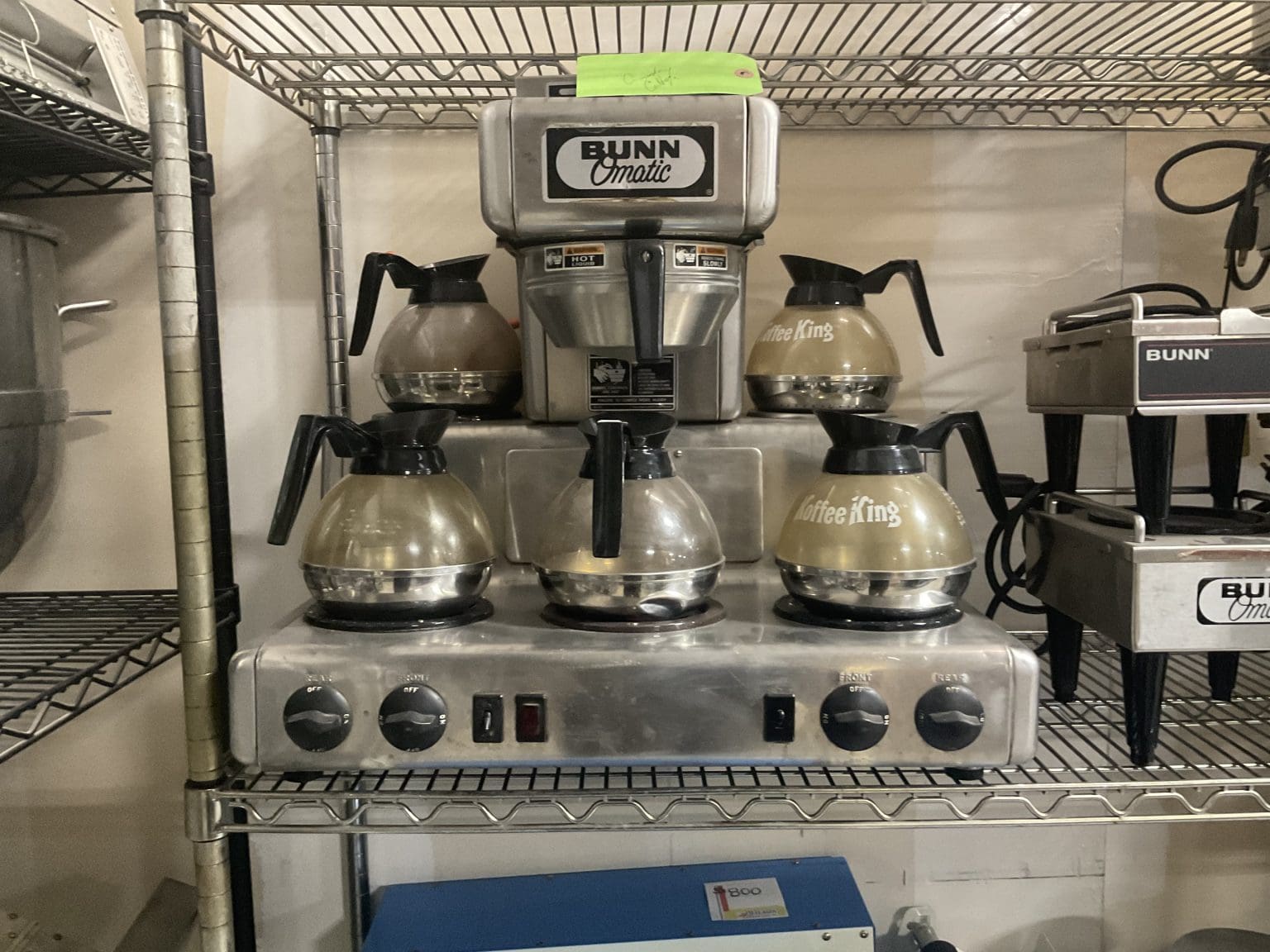 Used Bunn Coffee Maker 5 Warmer RT35 - Wilson Restaurant Supply